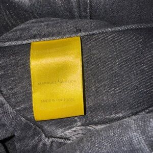 Marques'Almeida Gray Denim Jacket